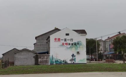 涟水新农村墙绘